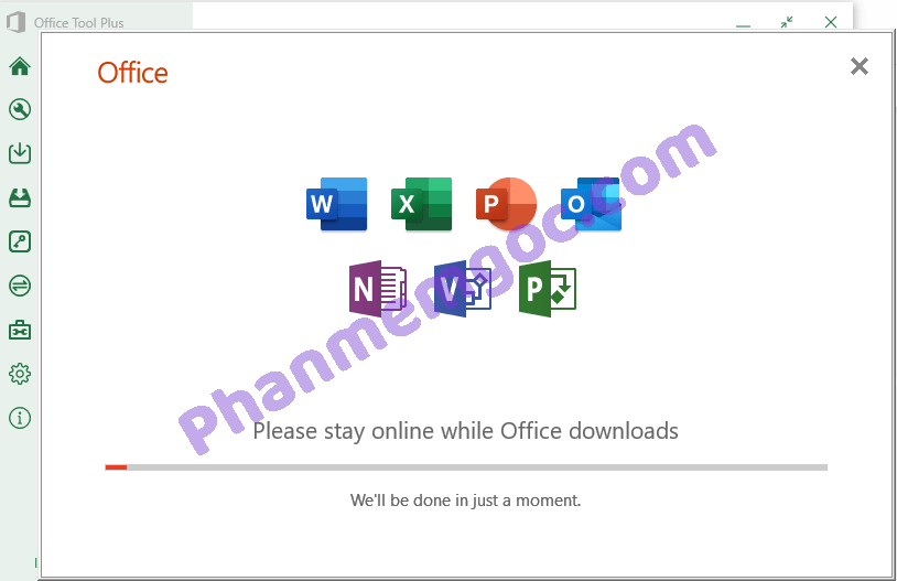 Hướng Dẫn Cài Đặt Office 365 ProPlus - Bước 2 sử dụng tool download Office