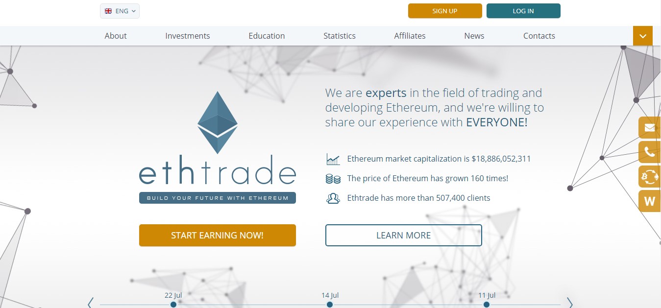 Các cấp độ đầu tư Ethetrade