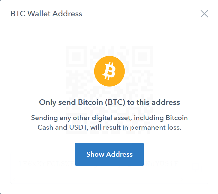 Cách nạp Coin vào Coinbase