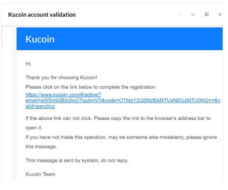 account kucoin