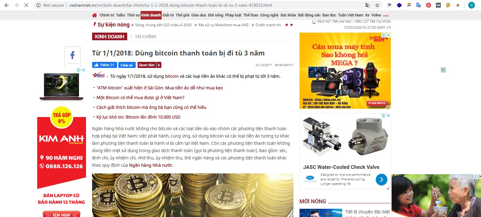 bitcoin ở việt nam