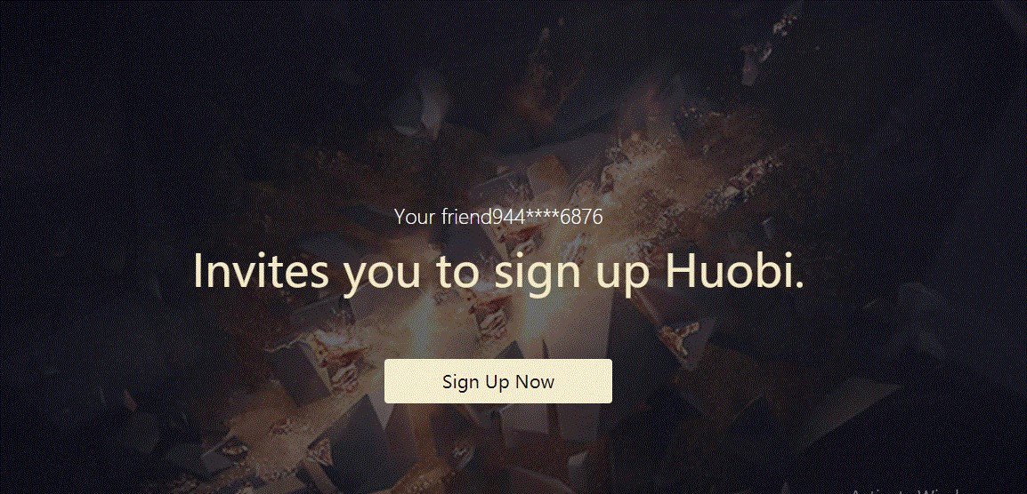 đang kí huobi