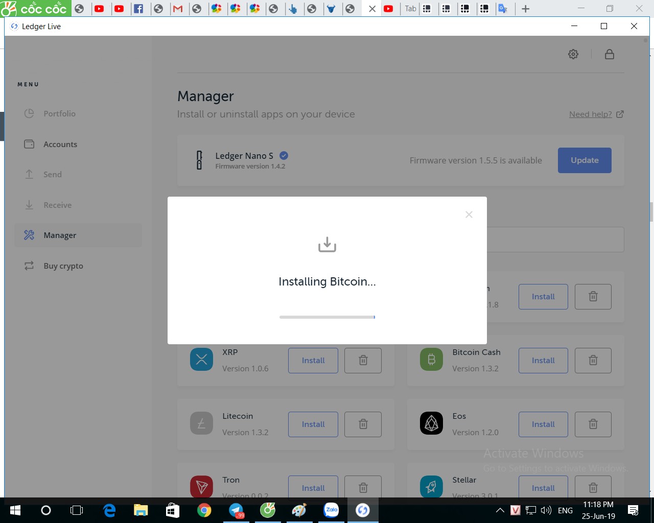 install bitcoin