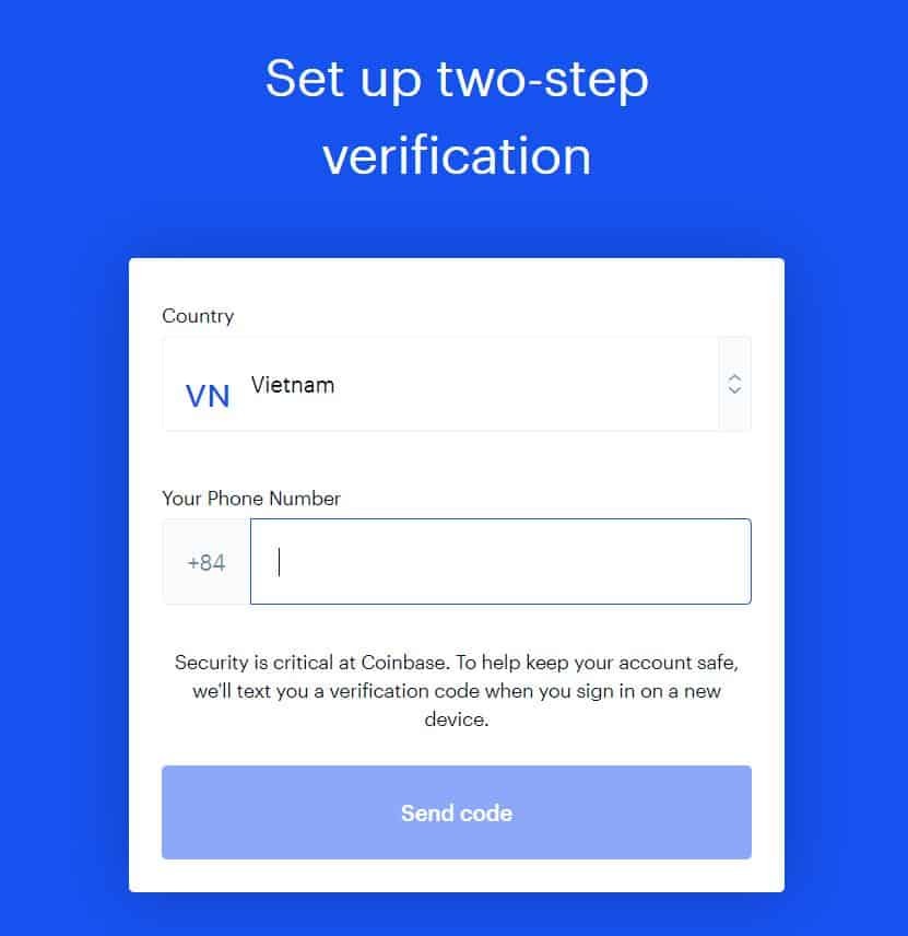 setup your
